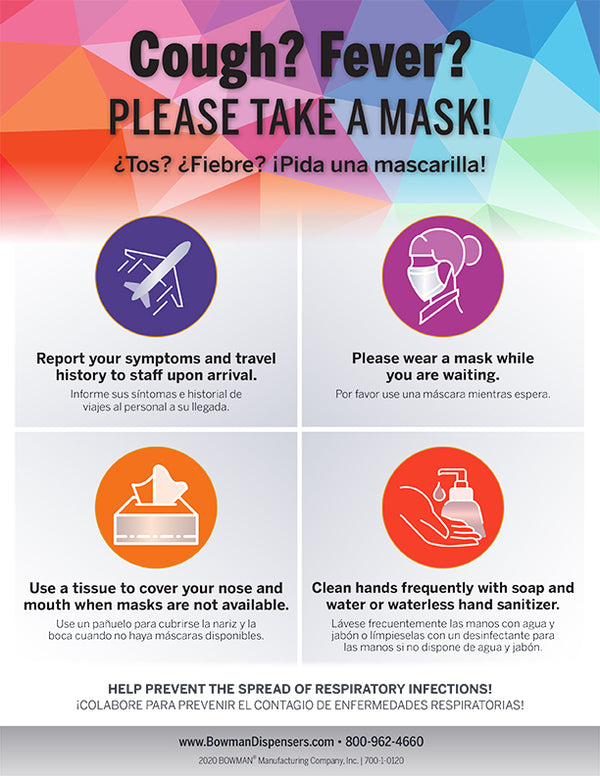 Free Cover Your Cough Signs