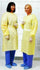 Protective Procedure Gown One Size Fits Most Yellow NonSterile Disposable GOWN, ISOLATION YLW