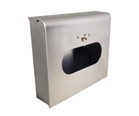 Sanitary Napkin Disposal Bag Dispenser - Box format with lock