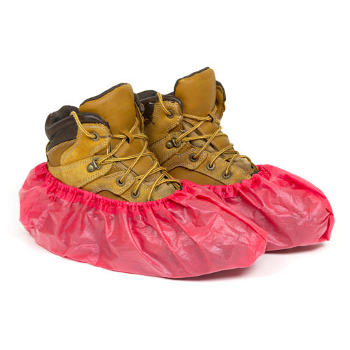 ProWorks® Anti-Skid Shoe Covers, Red (DA-SC300)