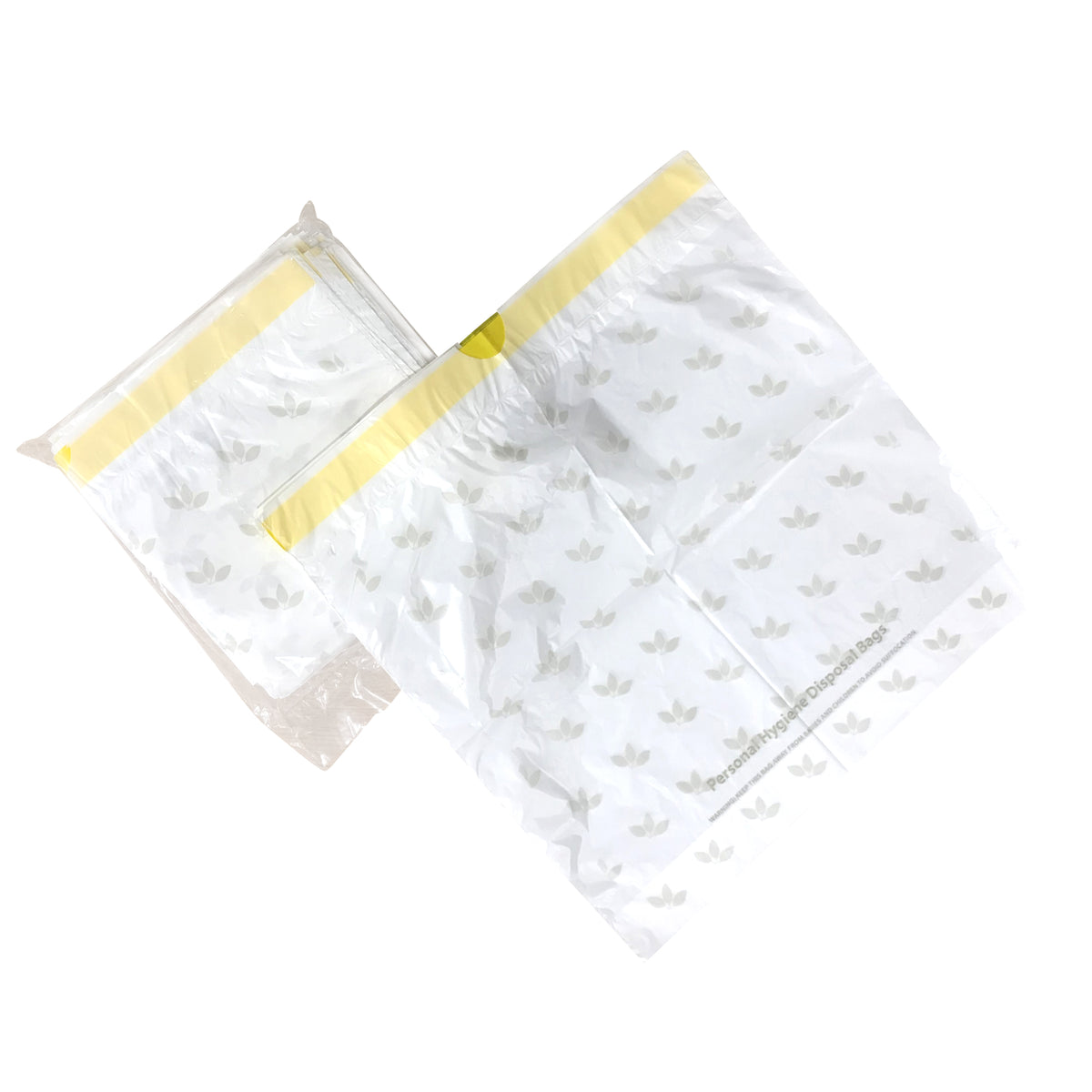 S.A.C. DB8010 Personal Hygiene Disposal Bags, 16" x 16" trash bag