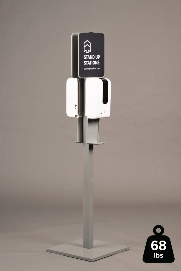 Double Sided – Premium Sanitizer Station Package