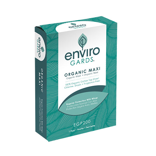 Enviro Gards® Vended Organic Maxi Pad Vend Pack (EGP200)
