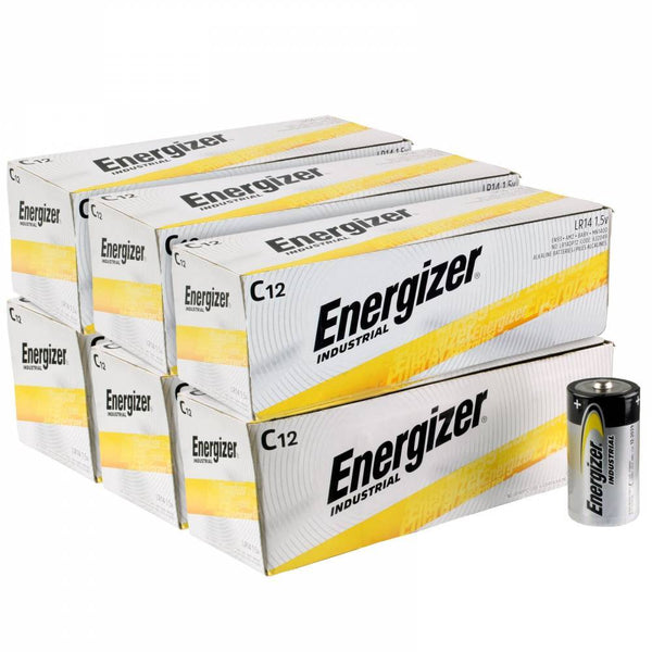 Energizer Industrial C Alkaline Batteries – 4 Pack