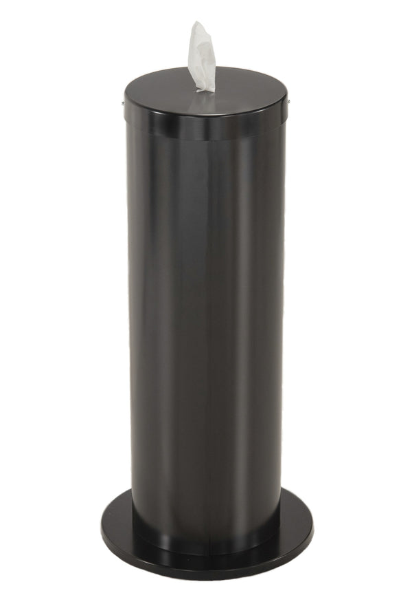 Glaro Wipe Dispenser with Extra Storage & Weighted Base | Floor Standing | Made in USA