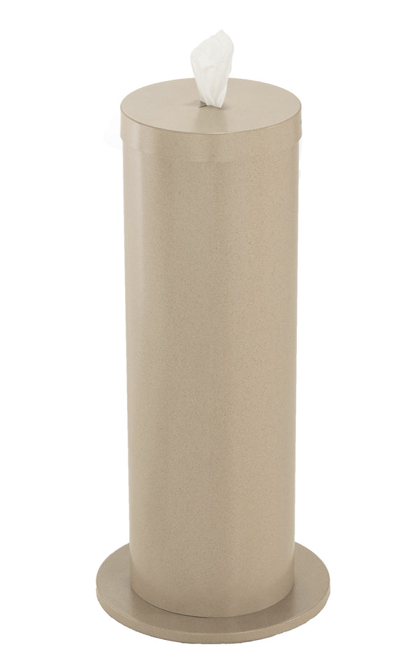 Glaro Wipe Dispenser with Extra Storage & Weighted Base | Floor Standing | Made in USA