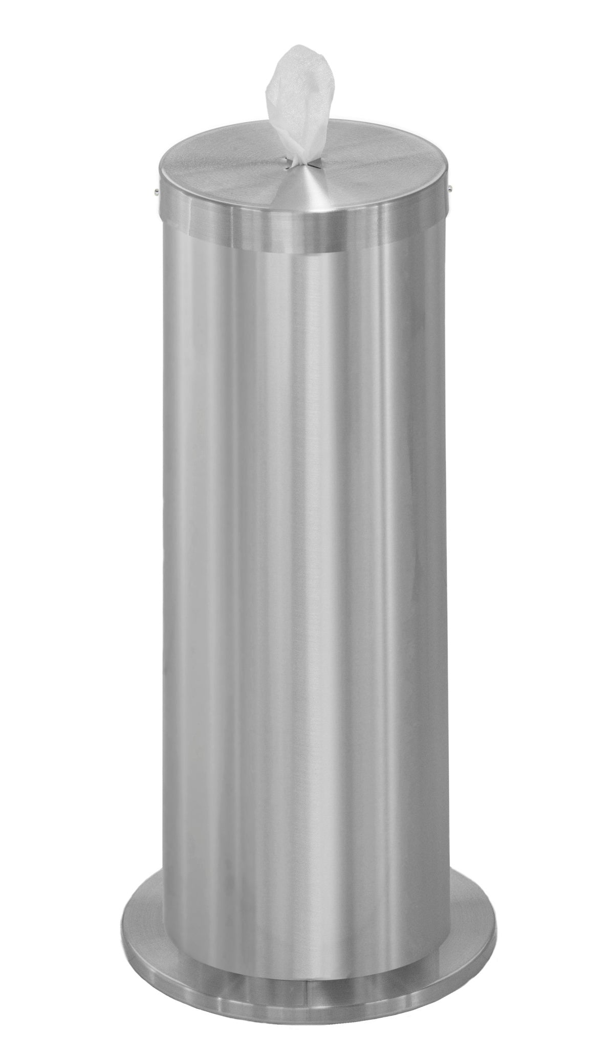 Glaro Wipe Dispenser with Extra Storage & Weighted Base | Floor Standing | Made in USA