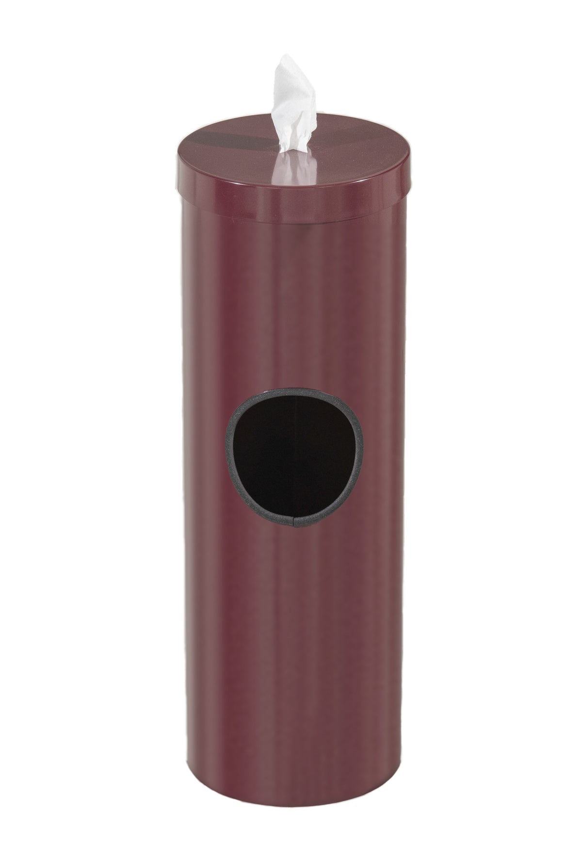 Glaro Wipe Dispenser with Trash Receptacle & Removable Liner | Floor Standing | Made in USA