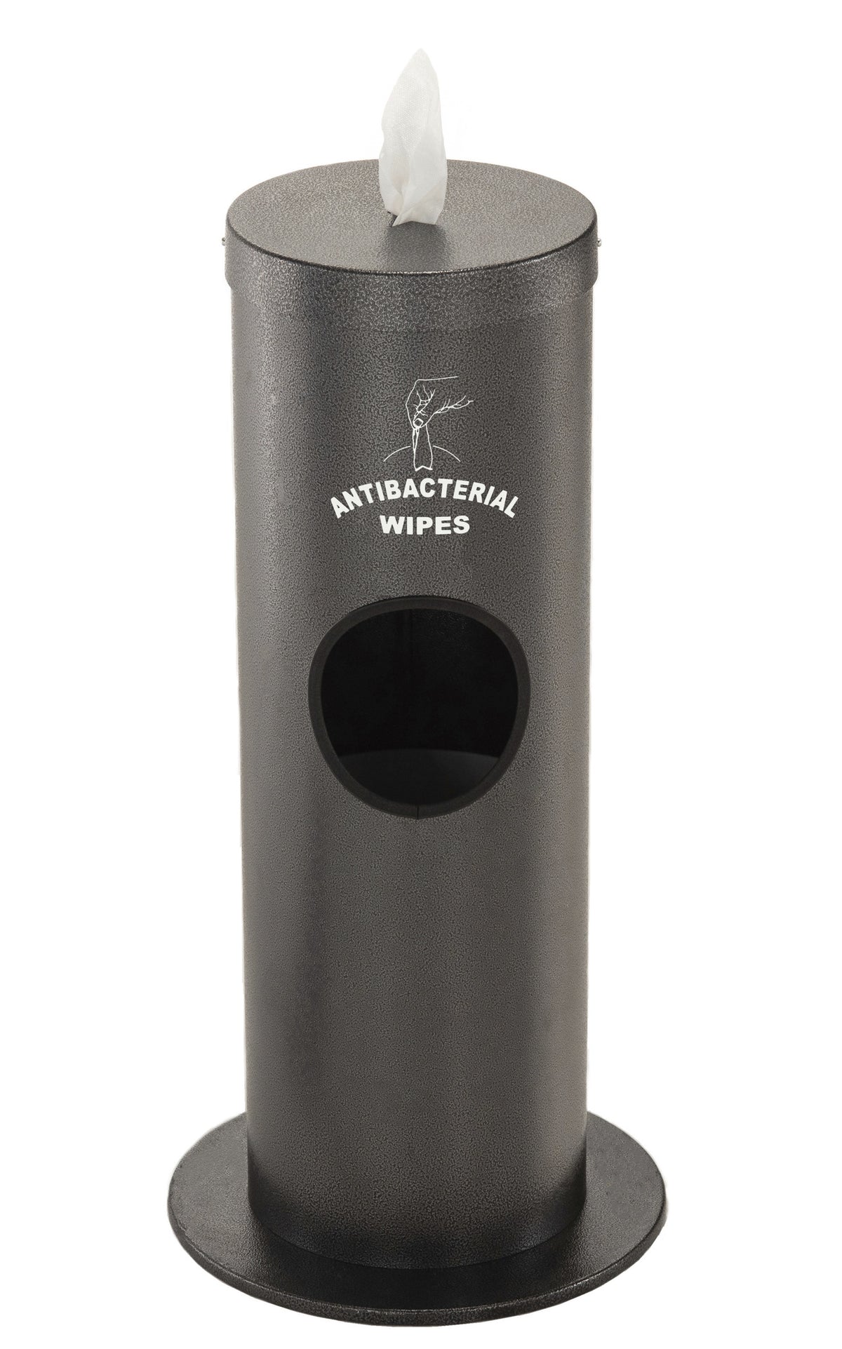 Glaro Floor Standing Wipe Dispenser with 2-Gallon Receptacle | Indoor/Outdoor | Made in USA