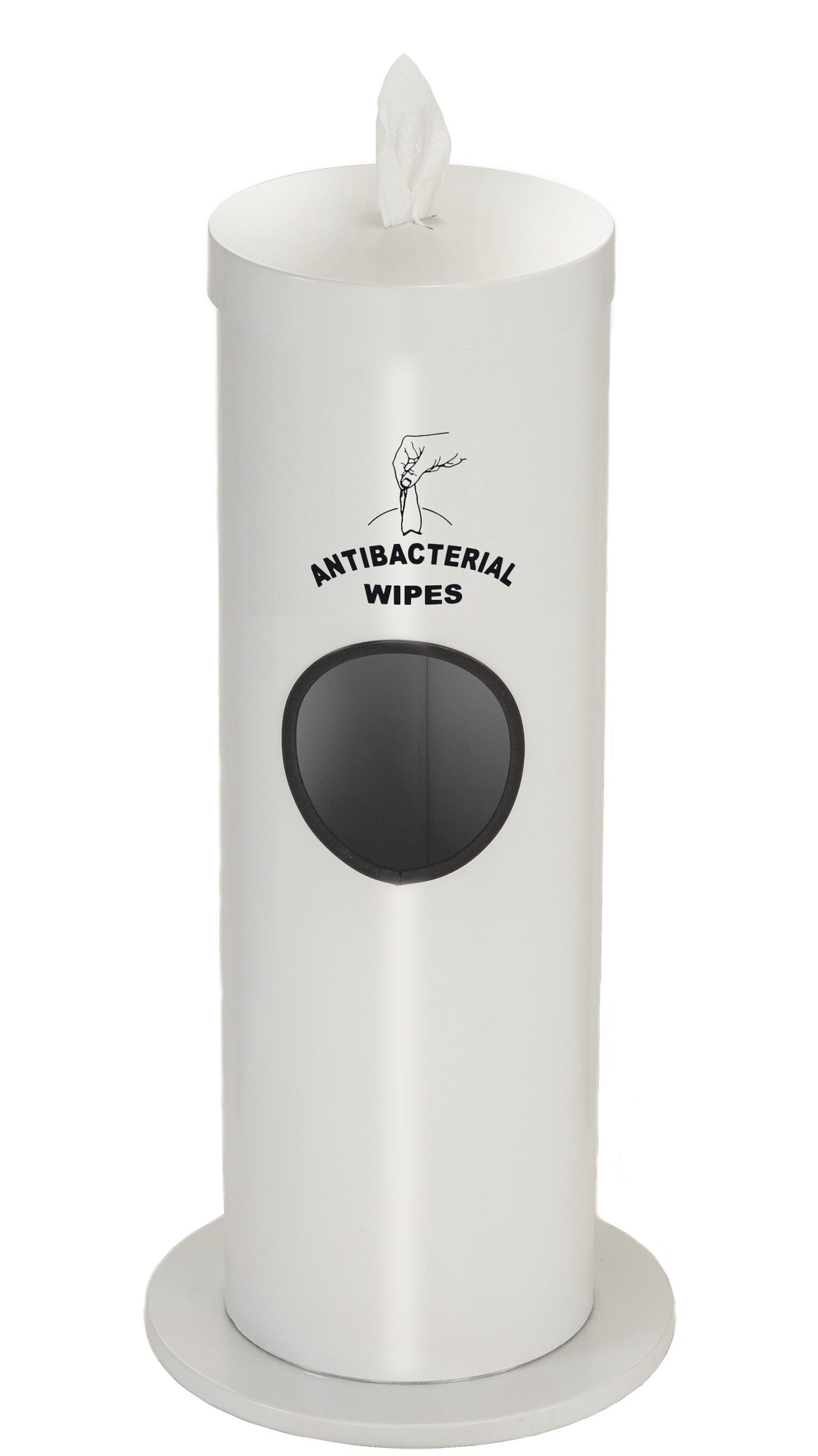 Glaro Floor Standing Wipe Dispenser with 2-Gallon Receptacle | Indoor/Outdoor | Made in USA