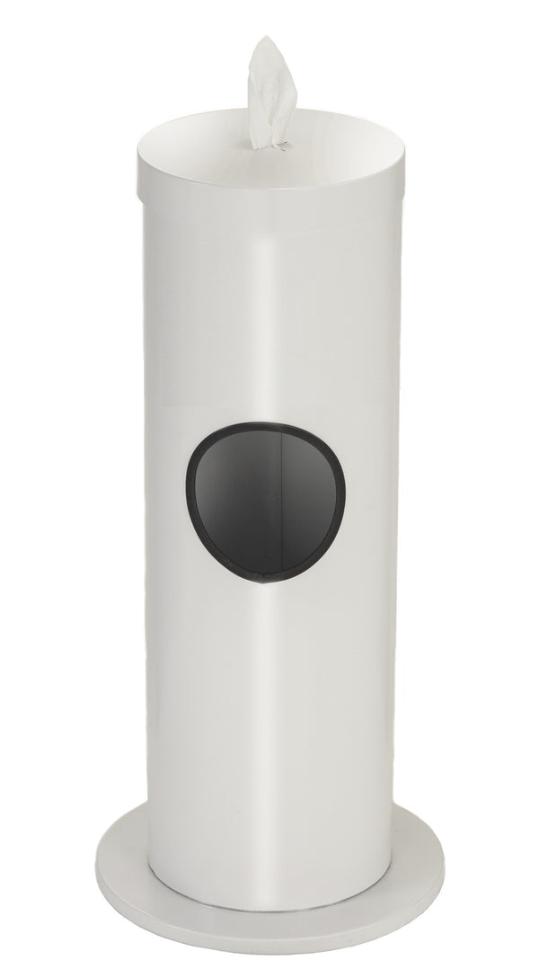 Glaro Floor Standing Wipe Dispenser/Receptacle, F1029