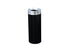 Glaro “Mount Everest” Waste Receptacle – Funnel Opening | Satin Black & Satin Aluminum | Made in USA