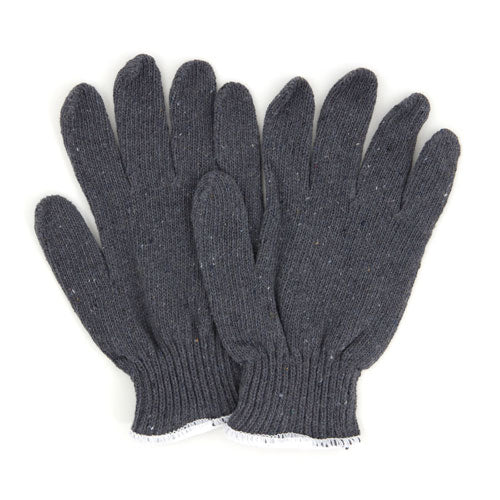 ProWorks® Grey Medium Weight String-Knit Gloves (GWSKG-L)