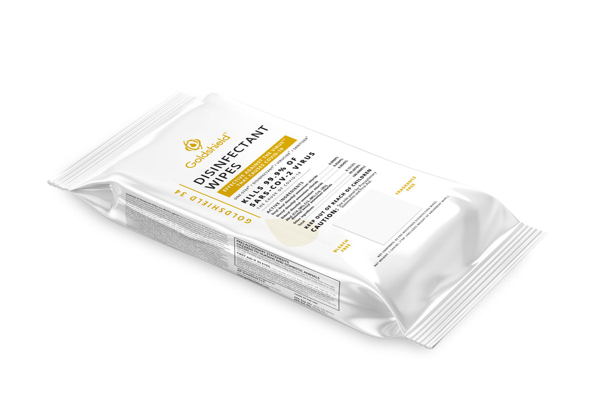 Goldshield 34 – COVID-19 Disinfecting Wipes