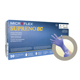Ansell Violet Blue Microflex® Supreno® EC 8.3 mil Nitrile Disposable Gloves