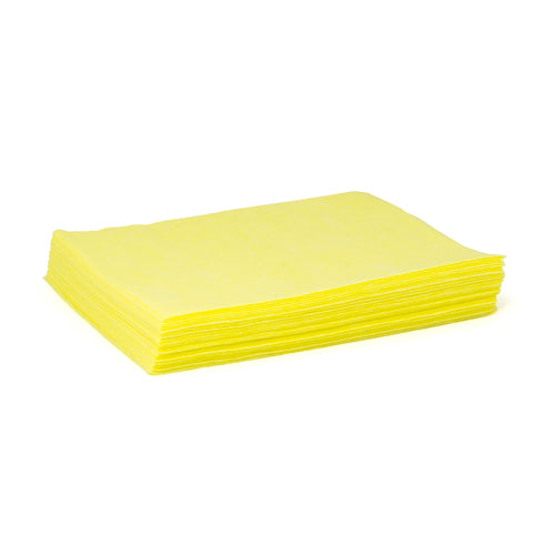 Taskbrand DS-M Duster, 12"X17", Quarterfold, Polybag, Yellow