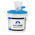 EASY TASK ET-H W/BUCKET, HD HYDROSPUN, 12"X12", CENTERPULL ROLL, 60/RL, 6 RL/CS + 1 BUCKET (N-ETHCBW)