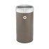Glaro RecyclePro Value Series with Single Purpose Slot for PAPER - Designer colored base with Satin Aluminum Lid