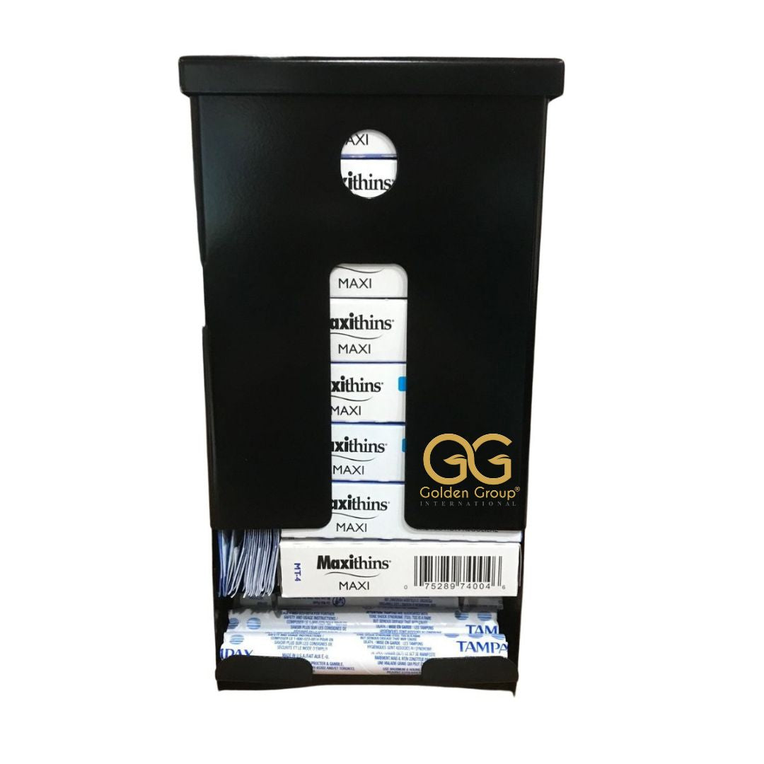 TS7100 Menstrual Hygiene Courtesy Dispenser & Disposal Set – Pre-Filled, ADA Compliant, Made in USA