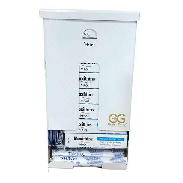TS7100 Tampon and Sanitary Napkin Dispenser and Disposal Receptacle Set
