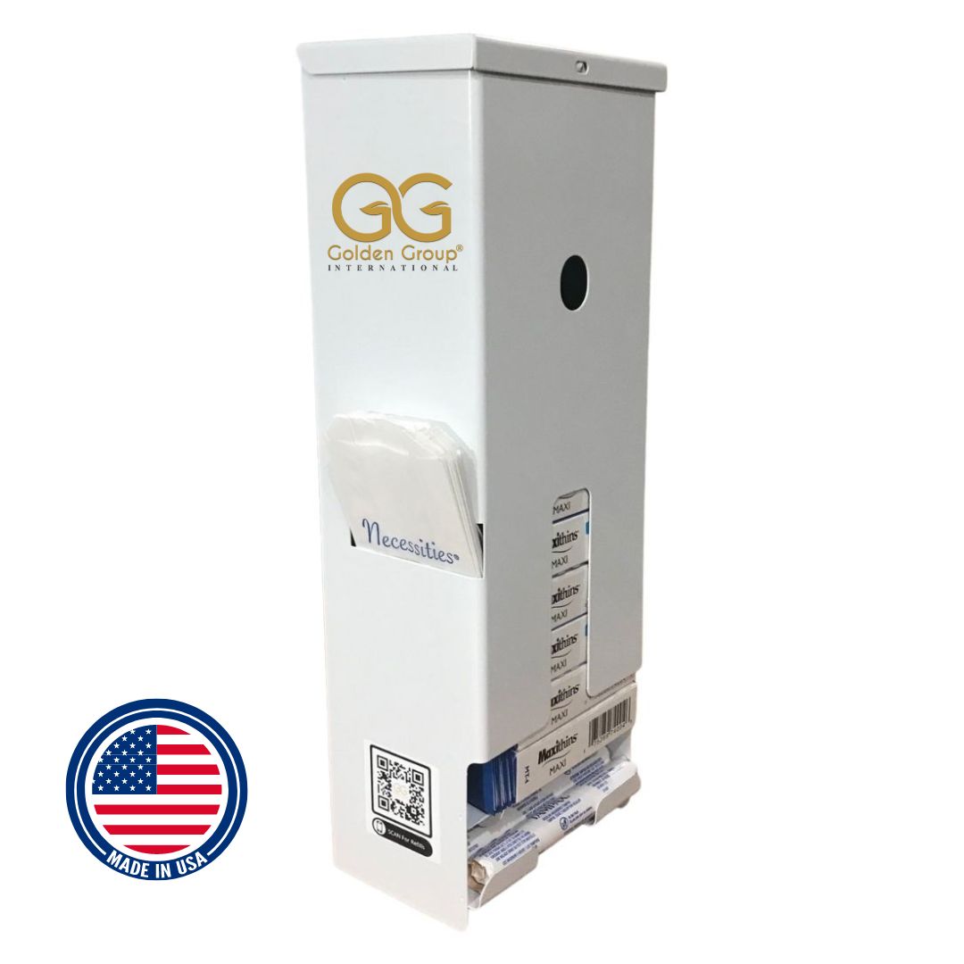 SD8000 Tampon, Sanitary Napkin and Courtesy Bag Dispenser, ADA Compliant, Made in the USA