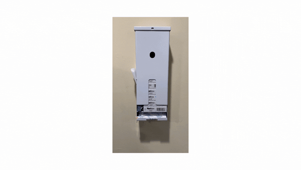 SD8000WH Tampon and Sanitary Napkin Dispenser