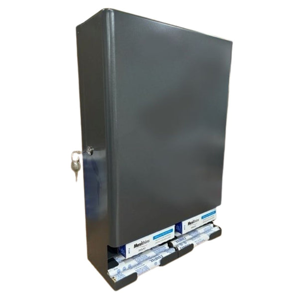 SD9000 High-Capacity Tampon & Pad Dispenser – Free Vend, ADA Compliant, Wall-Mounted