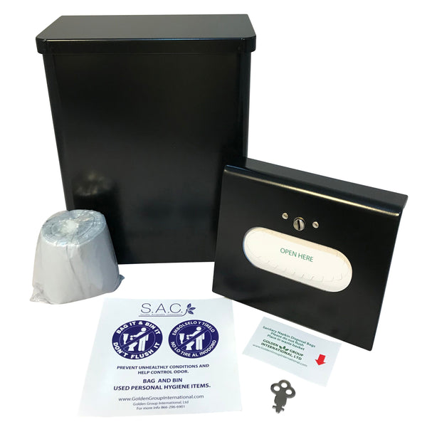 Total Solution Feminine Hygiene Disposal Starter Set