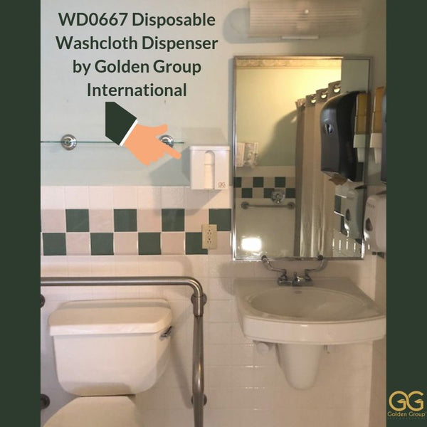 Disposable Washcloth & Wipe Dispenser