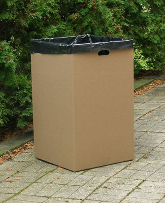 Disposable Trash Container, 18" x 18" x 30"