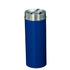 Glaro “Mount Everest” Waste Receptacle – Tip Action Lid | Blue & Satin Aluminum | Made in USA
