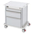 Rolling Storage Cart with 5" Casters