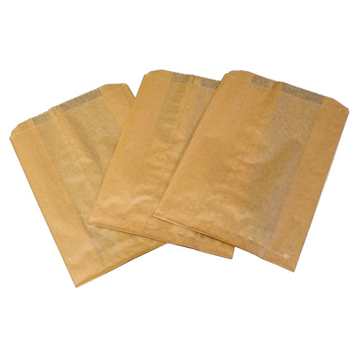 Kraft Waxed Feminine Hygiene Disposal Bags with Gusset (KL)