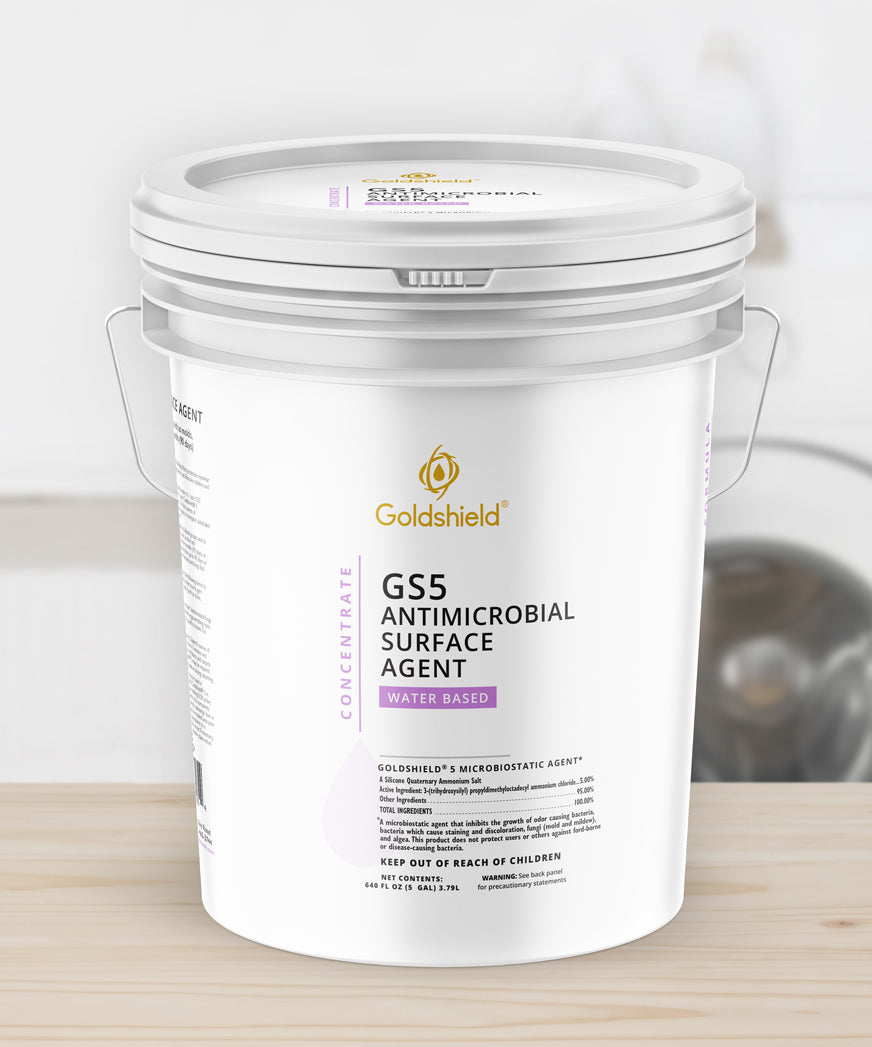 Goldshield® 5 - GS5 Surface Antimicrobial Concentrate | 90-Day Protection | EPA Registered