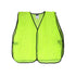 Safety Vest, Mesh, Non-Rated, without Reflective Stripe, in Lime Green or Orange